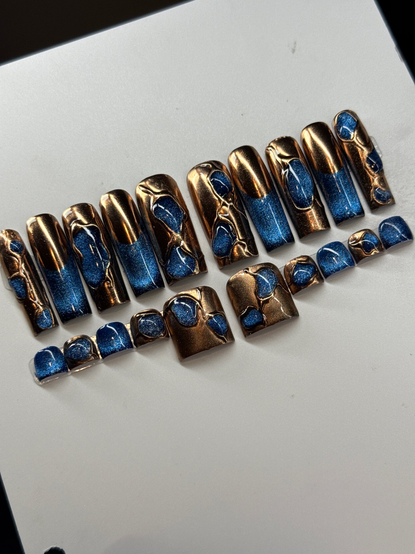 Vibranium set (toes included)