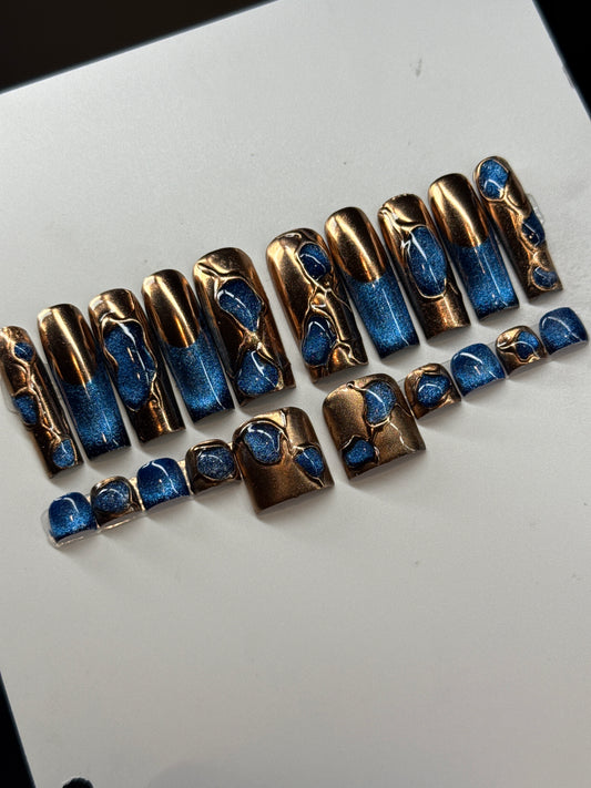 Vibranium set (toes included)