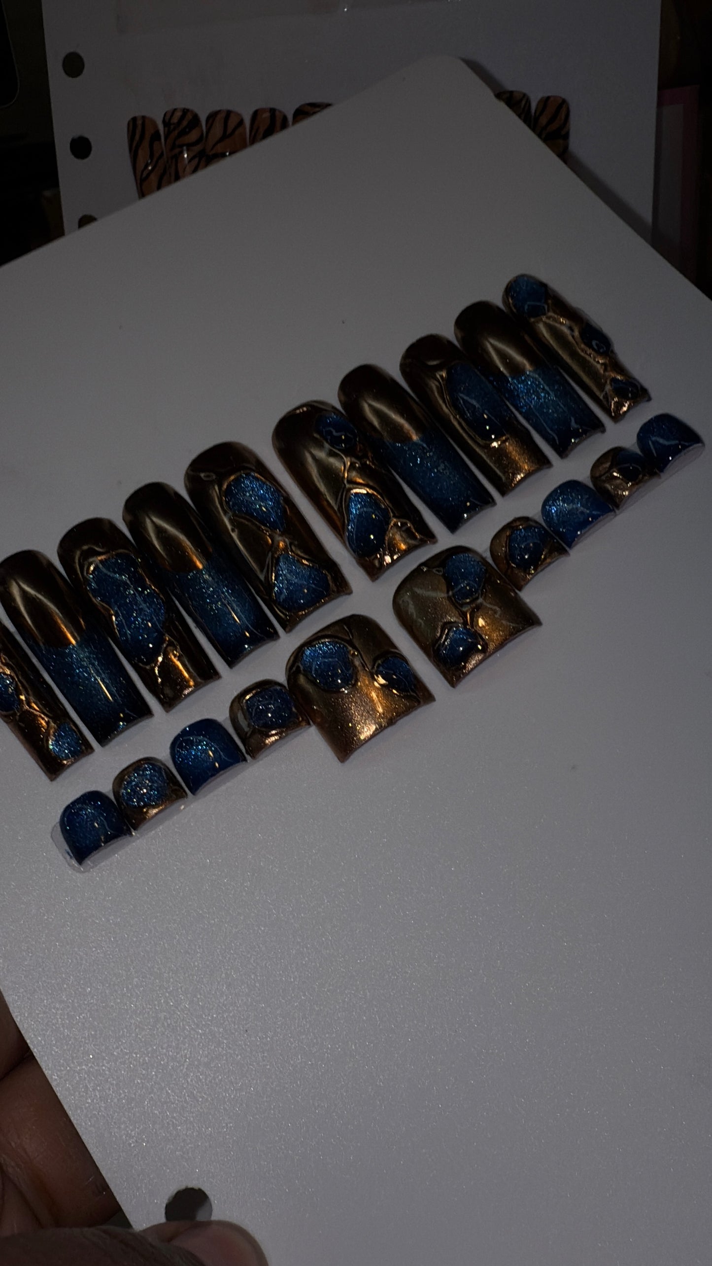 Vibranium set (toes included)