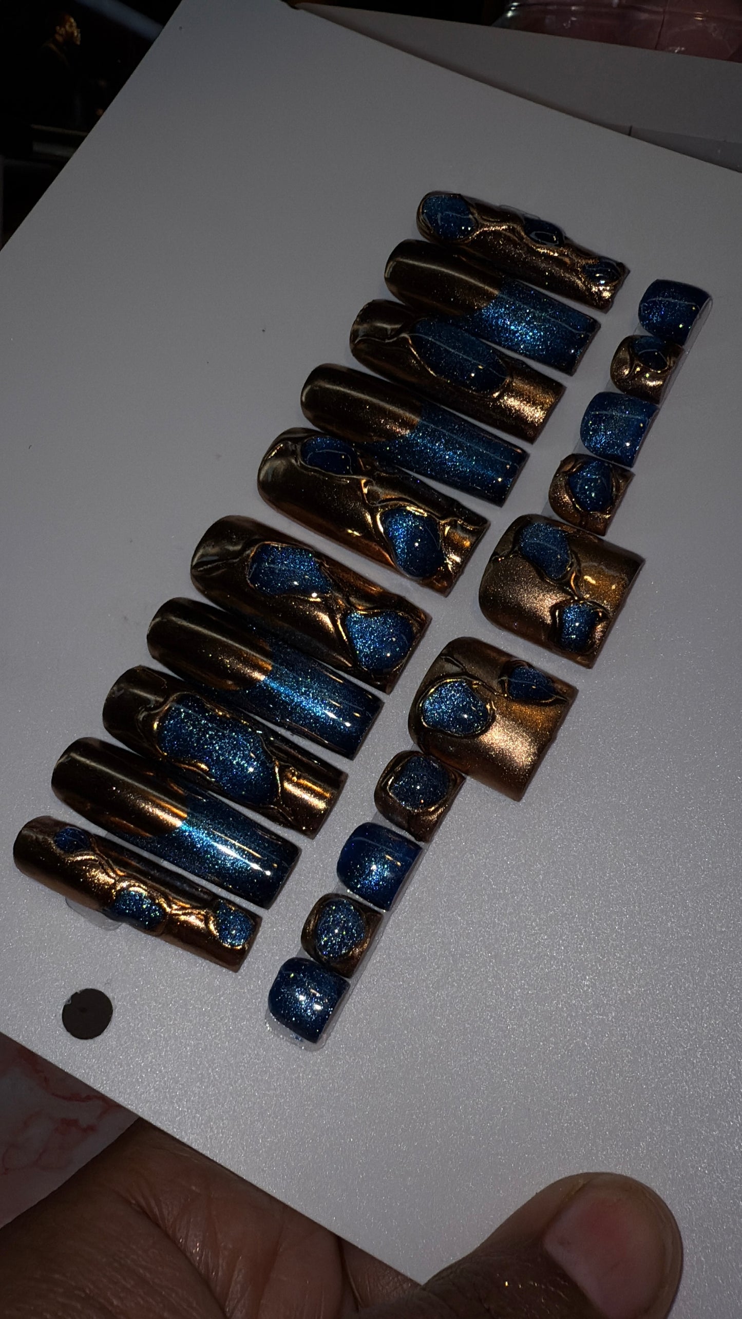 Vibranium set (toes included)